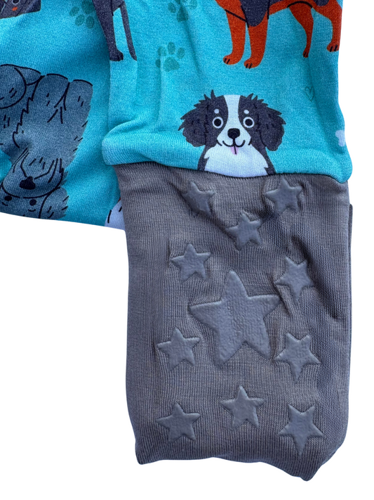 Children's pajama set with dog pattern